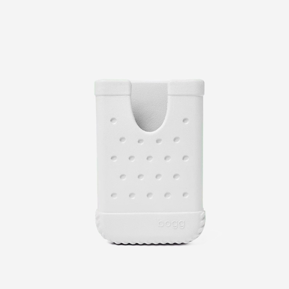 NWT WHITE CALL ME BOGG BAG CELL PHONE HOLDER